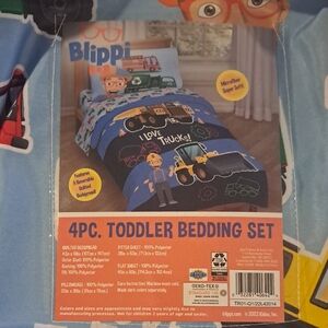 Blippi 4 Piece Toddler Bedding Set